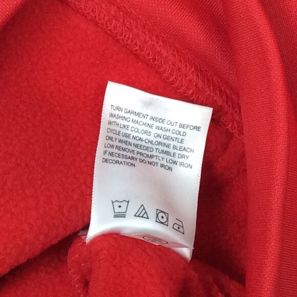 Rivalry Threads 91 NCAA Maryland Terrapins Hoodie Sweatshirt Boys Size L Red NWT - Picture 9 of 10